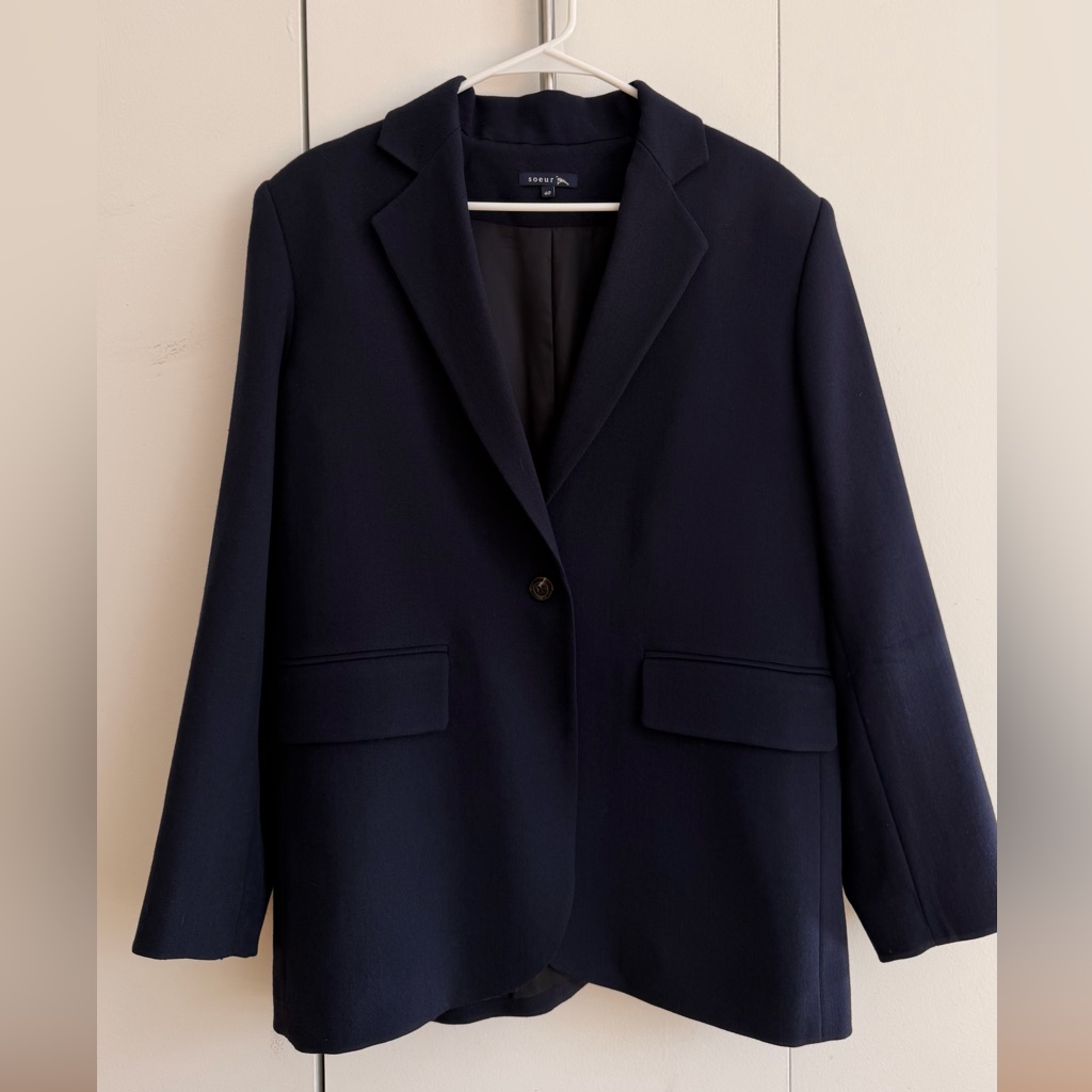 Soeur 100% Wool Blazer